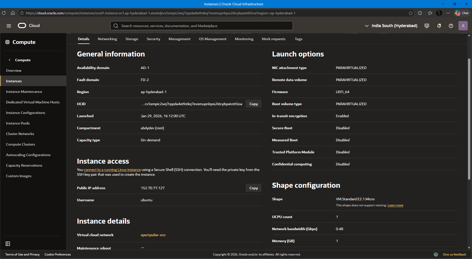 Deploying Django on Oracle Cloud Free Tier with Gunicorn and Nginx